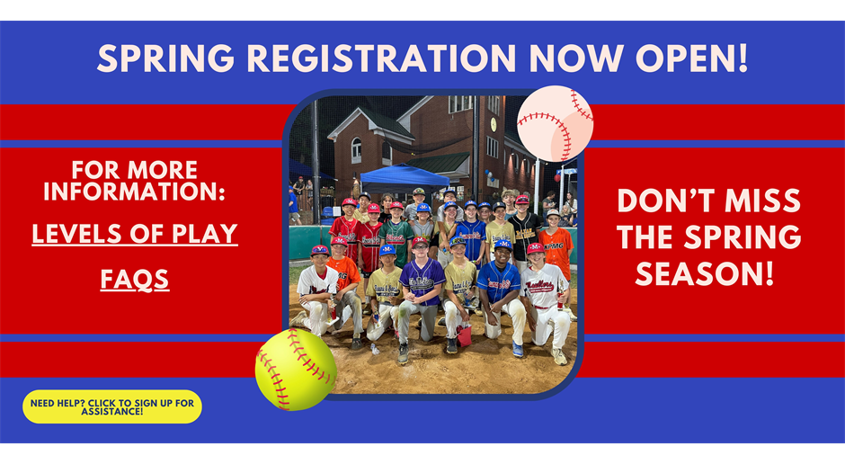 Register Now For Spring!