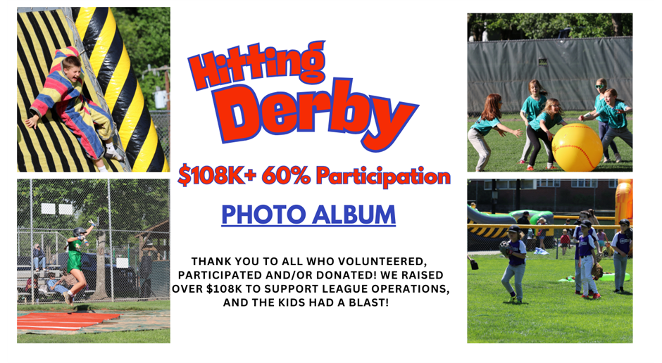 THANKS FOR A SUCCESSFUL HITTING DERBY!